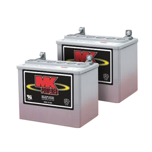 MK Battery 12V 60AH Sealed Gel (Pair) - In stock