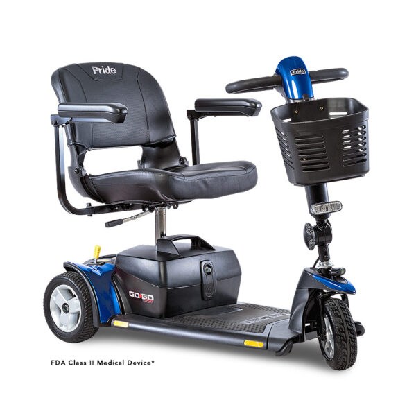 (H) Pride Go Go Sport 3 Wheel 325lbs Capacity